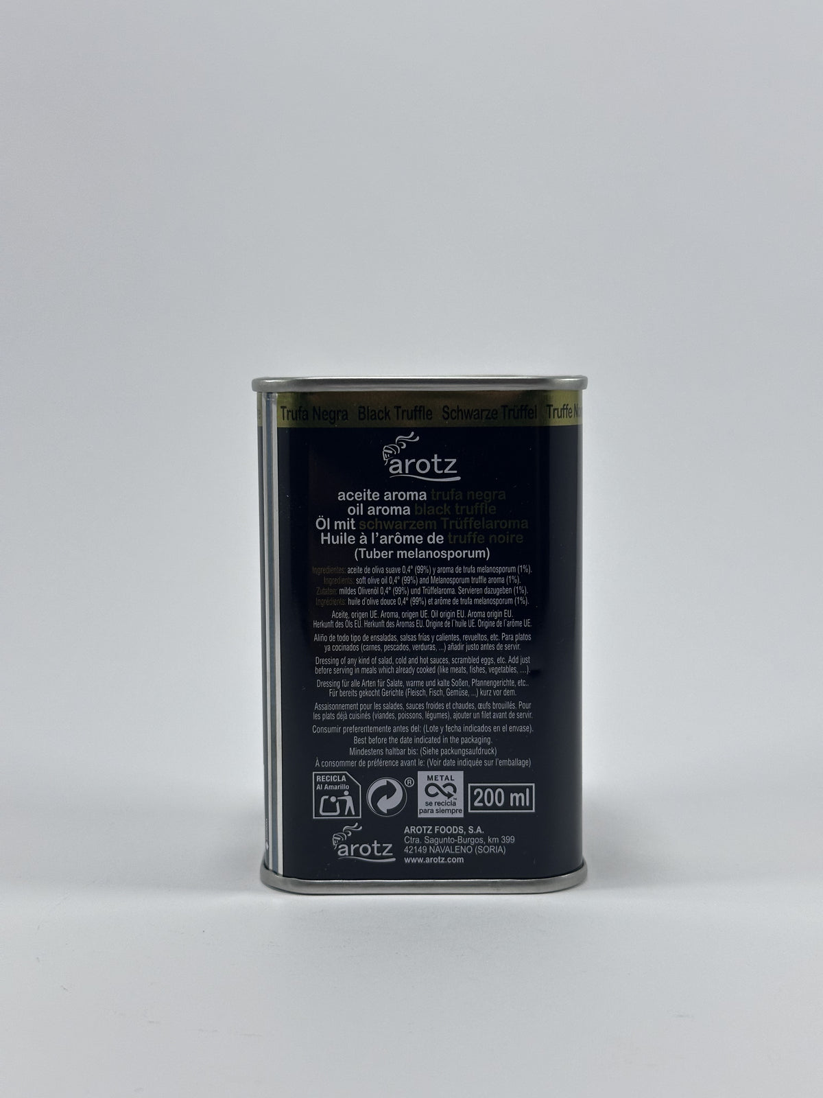 Arotz Aceite Aroma Trufa Negra