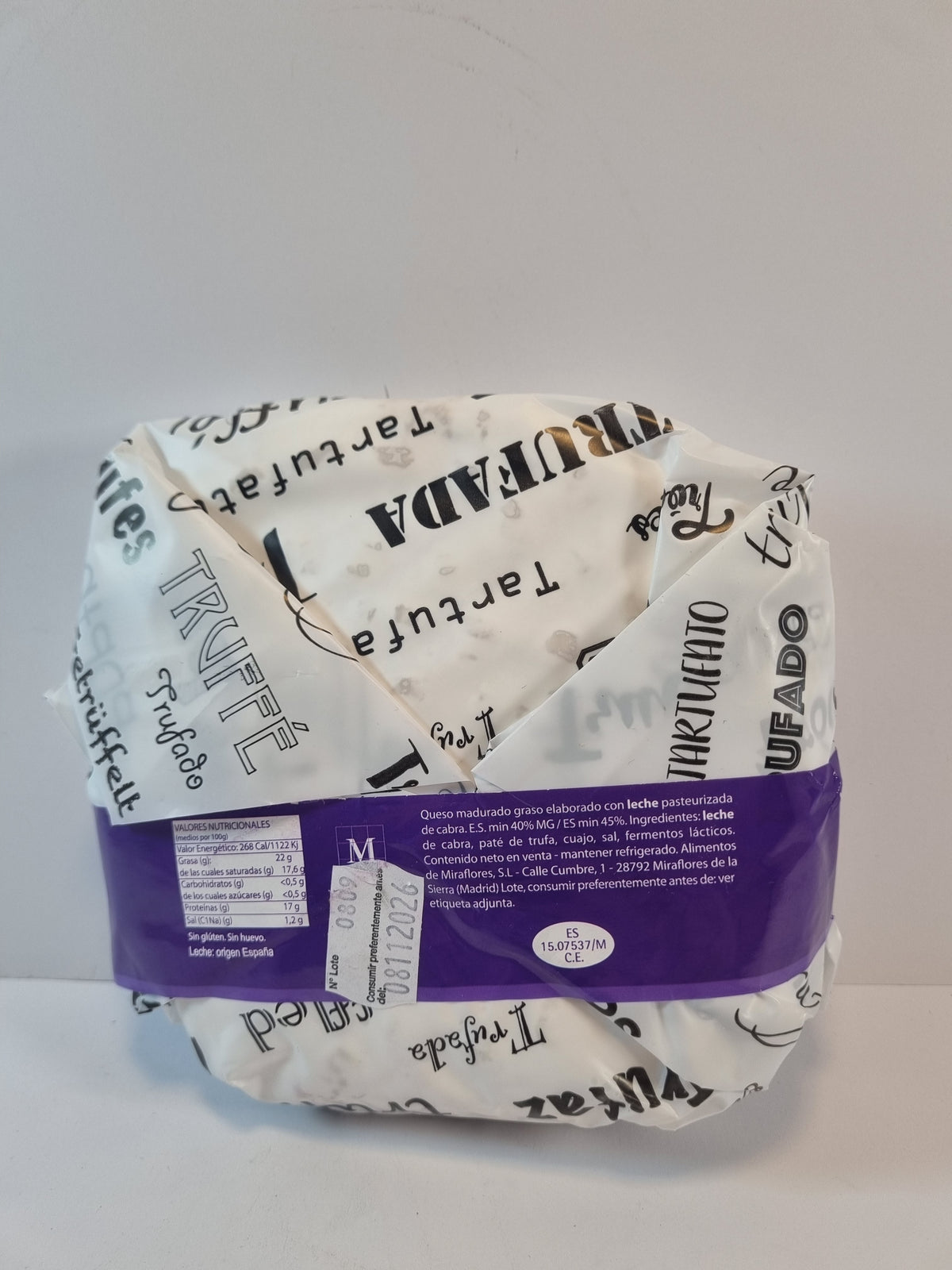 Queso Cabra Madurado con Trufa la Laguna
