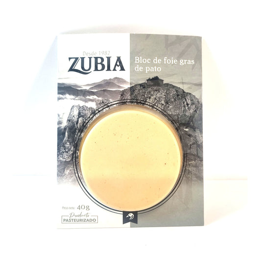 Bloc de Foie Gras de Pato Zubia