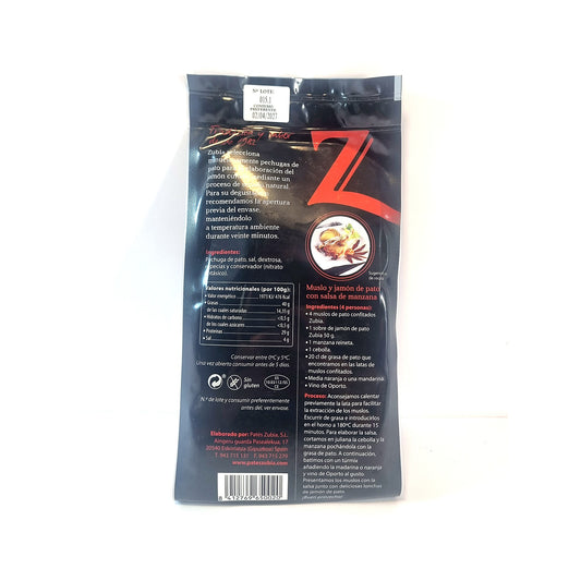 Jamón de Pato Curado Zubia