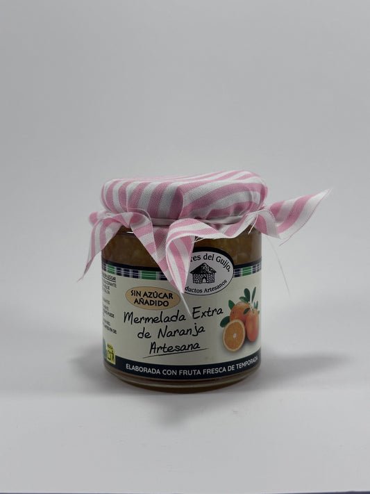 Mermelada Extra de Naranja Artesana Pequeña Sin Azúcar