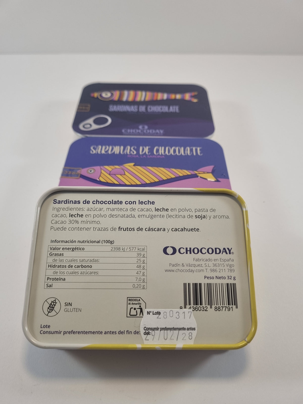 Sardinas de Chocolates