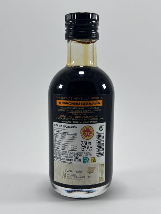 Vinagre al Pedro Ximenez Toro Albala